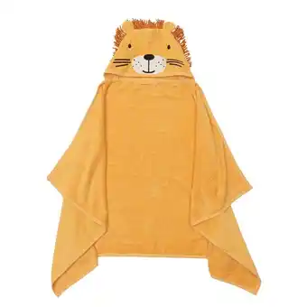 Pillow Talk Kids lion hooded towel by pillow talk offer