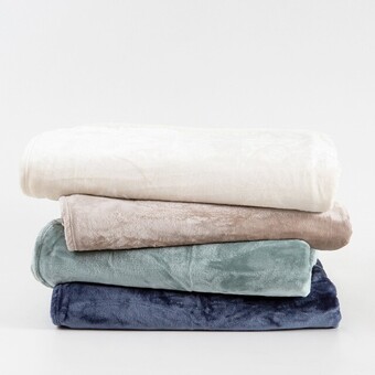 Pillow Talk Simply the softest 350gsm microfibre blanket by habitat offer