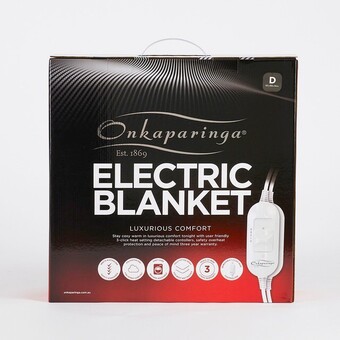 Fully fitted electric blanket by onkaparinga