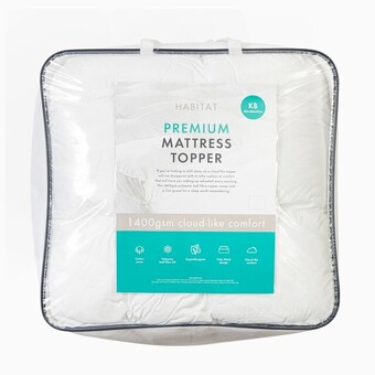 Pillow Talk Premium 1400gsm mattress topper by habitat offer