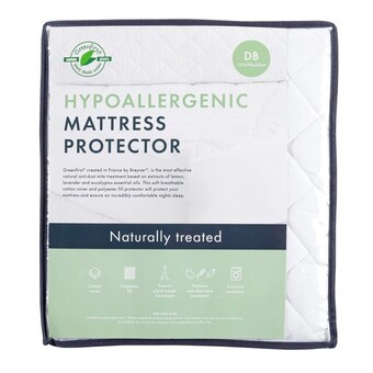 Pillow Talk Hypoallergenic mattress protector by greenfirst® offer
