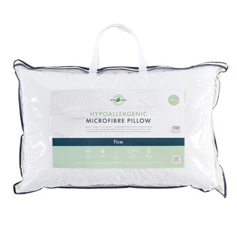 Pillow Talk Hypoallergenic microfibre firm pillow by greenfirst® offer