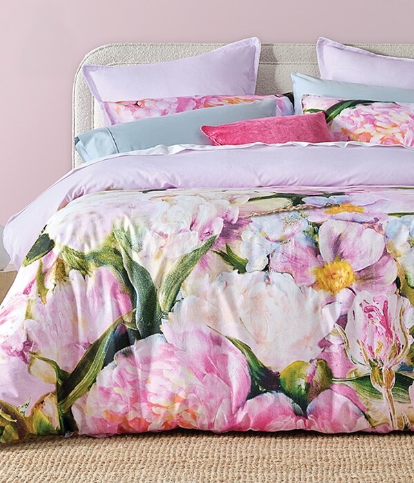 Logan & mason addie quilt cover set offer at Spotlight