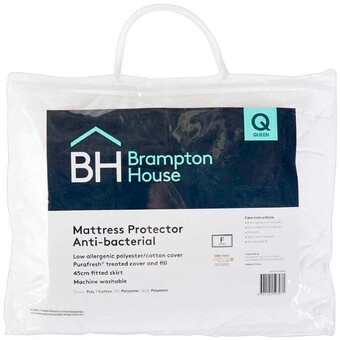 Spotlight Brampton house anti-bacterial fitted mattress protector offer