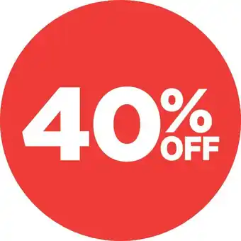 40% off all individual sheets