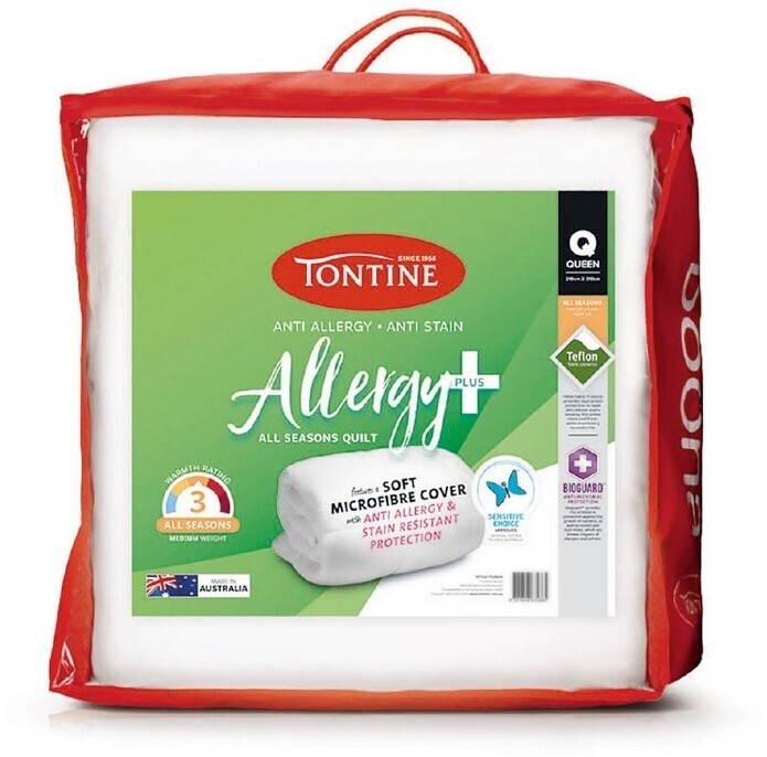 Tontine allergy plus quilt offer at Spotlight