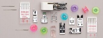 Spotlight All sewing machine accessories, bobbins & feet offer