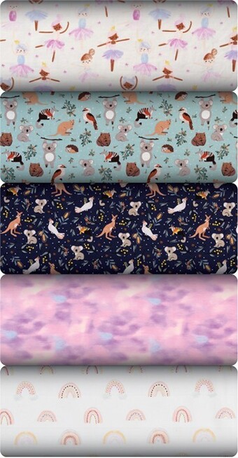 Spotlight Print & plain cotton jersey offer