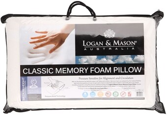 Logan & mason classic memory foam pillow