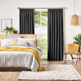 Spotlight 40% off caine blockout pencil pleat curtains offer