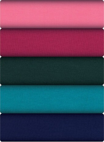 Spotlight Print & plain rayon & ecovero spandex jersey offer