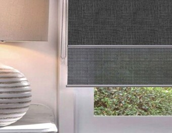 Spotlight 40% off neutrals dual roller blinds offer