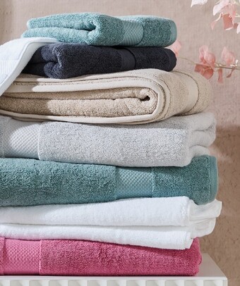 Spotlight 40% off logan & mason oslo towel range offer
