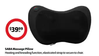 Coles SABA Massage Pillow offer