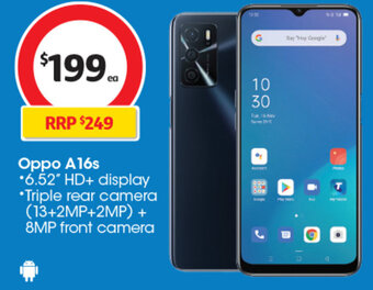 Coles Oppo A16s offer