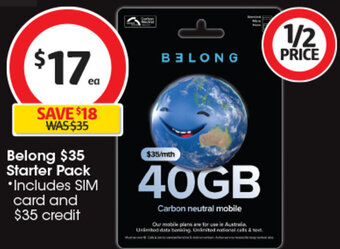 Coles Starter Pack offer