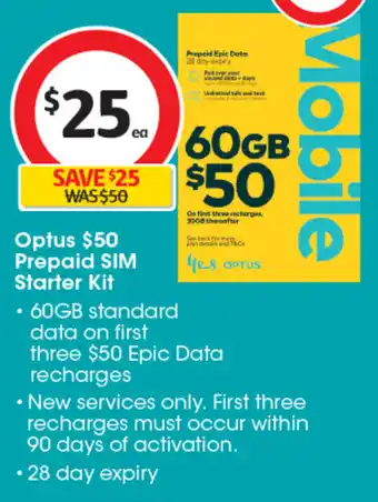 Coles Prepaid SIM Starter Kit offer