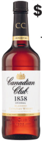 Coles Canadian Club Whisky offer