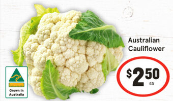 IGA Australian Cauliflower offer
