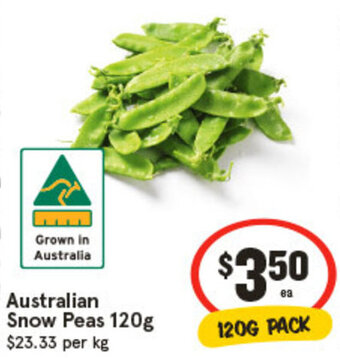 IGA Australian Snow Peas 120g offer