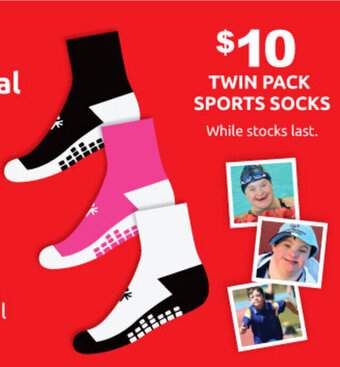 IGA TWIN PACK SPORTS SOCKS offer