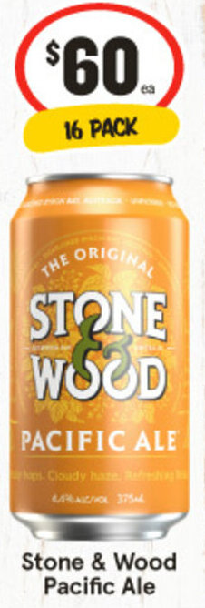 IGA Stone & Wood Pacific Ale offer