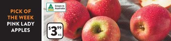 Foodworks PINK LADY APPLES offer