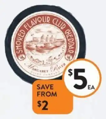 Foodworks Margaret River Cheddar Cheese 150g offer