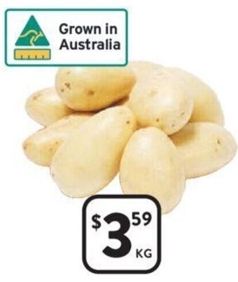 Foodworks Loose Washed Potatoes offer