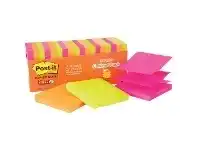Officeworks Post-it Super Sticky Pop-Up Notes 76x76mm Rio de Janeiro 18PK offer