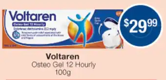 Pharmacist Advice Voltaren Osteo Gel 12 Hourly 100g offer