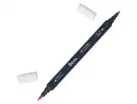 Officeworks Born Professional Brush Marker Powder Pink offer