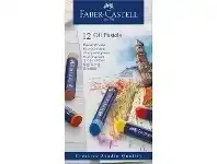 Officeworks Faber-Castell Oil Pastels 12 Pack offer
