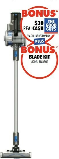 The Good Guys Vax Blade Pet Pro Cordless Handstick Vacuum offer