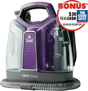 The Good Guys Bissell SpotClean Carpet Cleaner offer