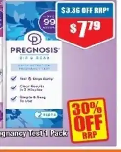 Pregnosis Dip & Read 2 Test