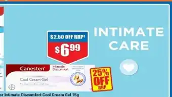 Chemist Warehouse Canesten Intimate Care offer