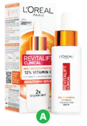 Woolworths A L'Oreal Revitalift Clinical Vitamin C Serum 30ml offer