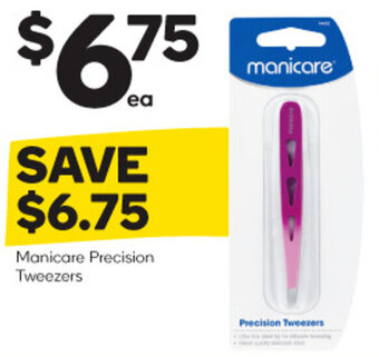 Woolworths Manicare Precision Tweezers offer