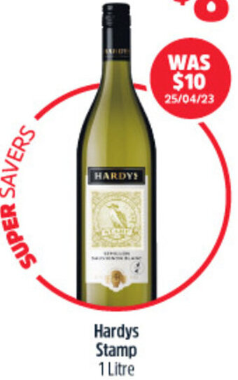 Hardys Stamp 1 Litre
