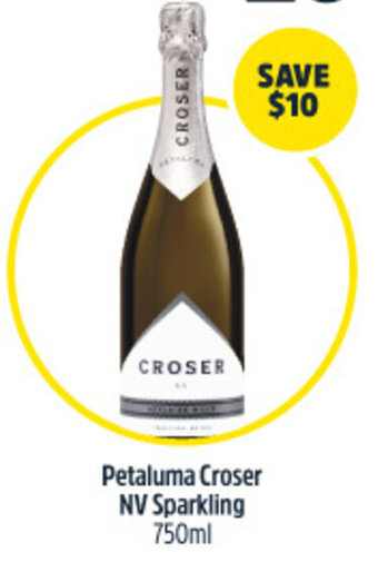 Woolworths Petaluma Croser NV Sparkling 750ml offer