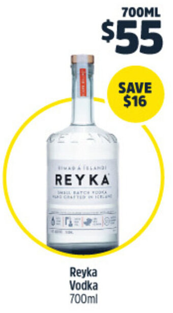 Reyka Vodka 700ml