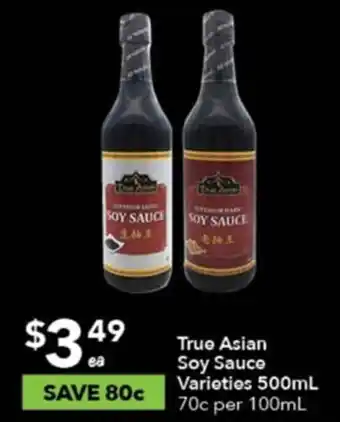 Ritchies True Asian Soy Sauce Varieties 500mL offer
