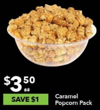 Ritchies Caramel Popcorn Pack offer
