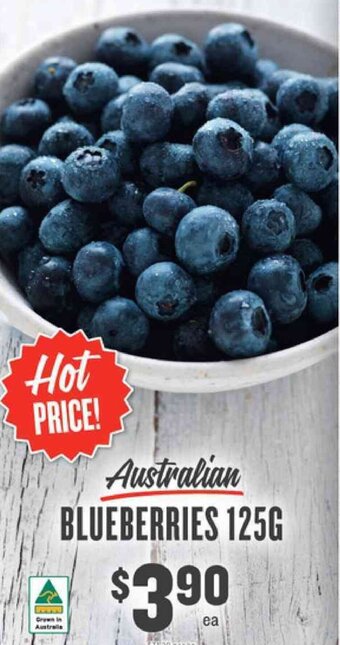 IGA Australian Blueberries 125g offer
