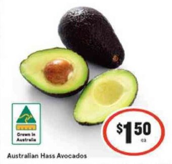IGA Australian Hass Avocados offer