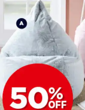 Spotlight A. Zada Faux Fur Bean Bag Cover offer