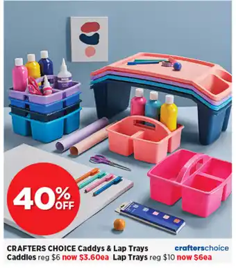 Spotlight CRAFTERS CHOICE Caddys & Lap Trays crafterschoice Caddles offer