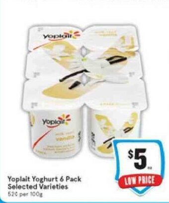 IGA Yoplait Yoghurt 6 Pack offer