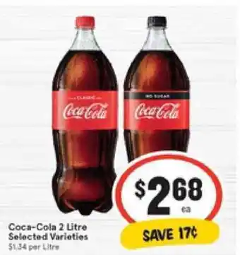 IGA Coca-Cola 2L offer